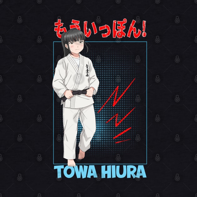 Ippon Again! judoka Anime TOWA HIURA by AssoDesign